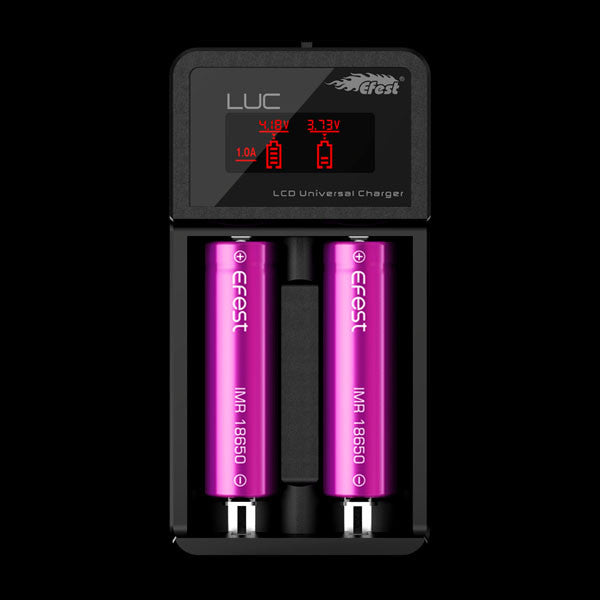efest vape battery chargers Efest Power - LUC V2 (2 Bay Charger)