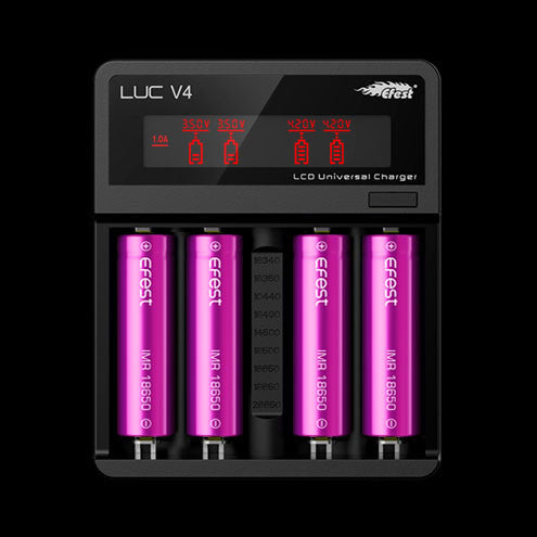 Efest Power - LUC V4 (4 Bay Charger) | District F5VE Efest Power - LUC V4 (4 Bay Charger) | District F5VE