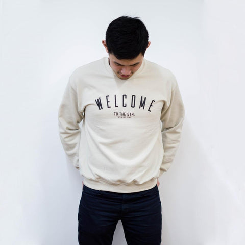 District F5VE - Welcome To The 5th. Crewneck Sweater